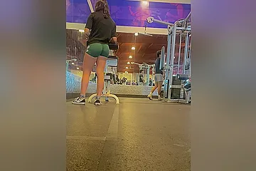 gym candid booty latina - porn video