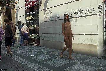 Nude In Public Drahomira - porn video