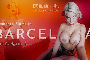 VRHUSH Flamenco dancer Bridgette B puts on a show - porn video