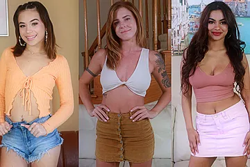 Best All Natural teens Compilation - Numi Zarah, Aria Valencia And Lumi Ray (18+) - porn video