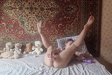 Anastasia Mistress With Sex Toys Dildo And Masturbate Vibrator Hairy Pussy Orgasm P3 - porn video