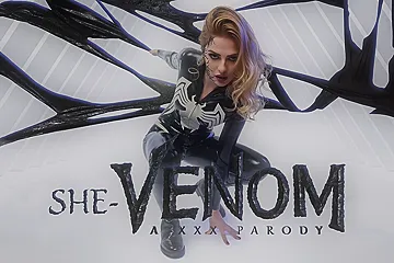 Busty Mina Von D As SHE-VENOM Has Very Sex Hungry Symbiote - porn video