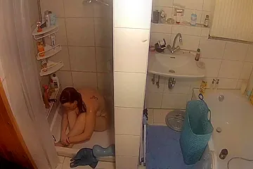 Caught Masterbating In The Shower - porn video