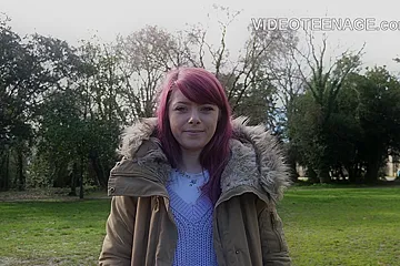 lovely 19 years old first porno casting - porn video