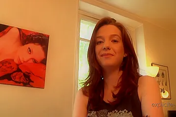 Hairy French teen Tries Porn For The Very First Time Dildo Blowjob And Pov Sex (18+) - porn video