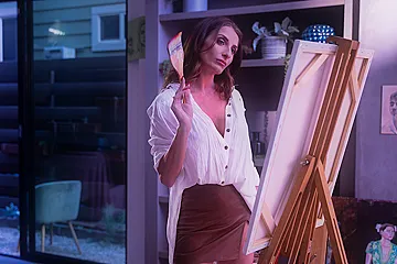 Paint And Play - DelphineFilms - porn video