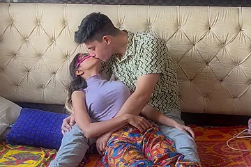 18 Year Hot College Babe Making Love With Her Finance Before Wedding Desi Babe - porn video