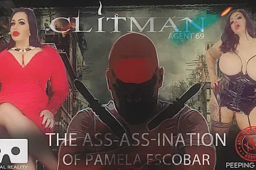 Clitman Is Pamela Escobar With Mia Milf - porn video