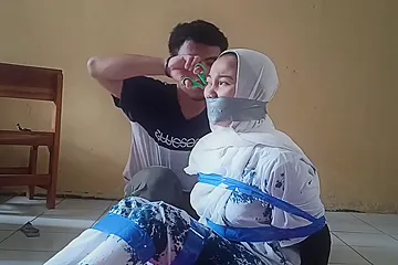 Bondage Indo 1 Jilbab - porn video
