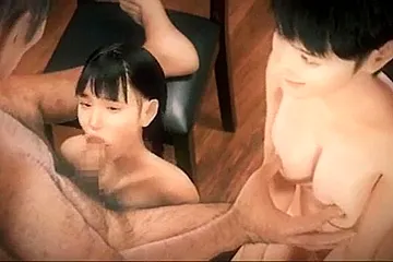 Two beautiful girls are made naked, penetrated deep into their throats and ejaculated in their mouths. - porn video