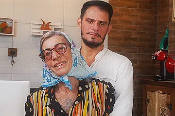 78 Years old grandma rough ass fucked - porn video