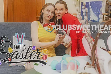 Happy Easter Lesbians Humping for ClubSweethearts - porn video