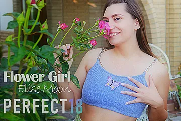 Roses are Red, Elise Moon’s Clit is Pink! by Perfect18 - porn video