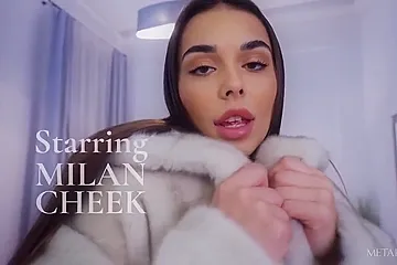 Milan Cheek Fur Coat - porn video