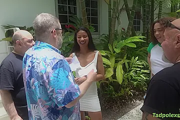 Gorgeous Ameena Green Mini Gangbang - Ameena Green - porn video