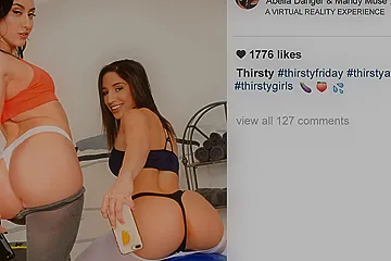 Abella Danger Mandy Muse Dylan Snow in NaughtyAmericaVR - porn video