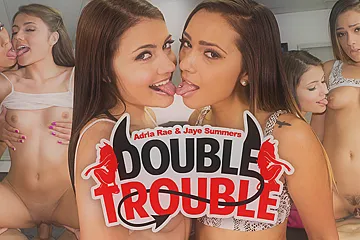 Double Trouble - WankzVR - VR Porn Video - SexLikeReal - porn video