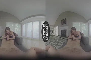 Petite Riley Reid Teasing, Sucking And Fucking - Only3Xvr - porn video