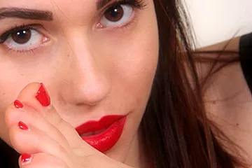 Stunning Petra Shows Off her Bare Feet in a Black Short Dress - Feet Foot Fetish Toe Sucking - porn video