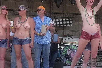First Wet T At Abate Of Iowa Biker Rally 4th Of July Weekend 2016 - NebraskaCoeds - porn video