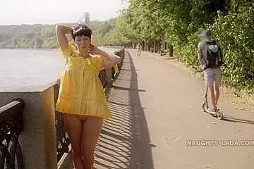 Perverted Slut Public Flashing Breathtaking Porn Clip - porn video