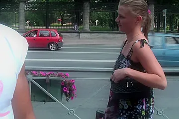 Picked up sexy blonde - porn video