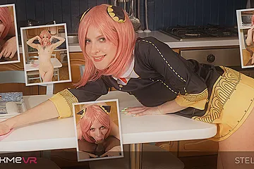 Naughty Anime Babe, Stella Bliss, Takes A BBC Creampie - SuckMeVR - porn video