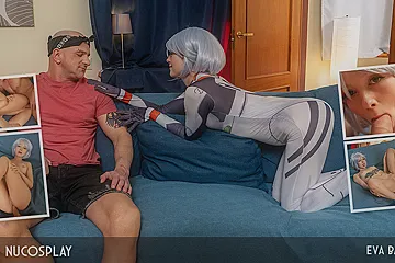 Tiny Spinner Eva Barbie Loves Bad Boys - NuCosplay - porn video
