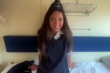 Train Conductor Fucks With Passenger And Happily Fucked Him The Whole Trip - porn video