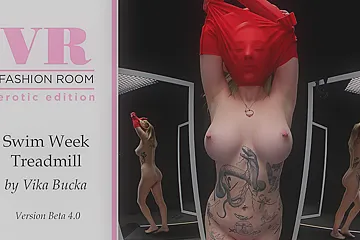 Vika Bucka In Vikas Treadmill Swim Week Show - porn video