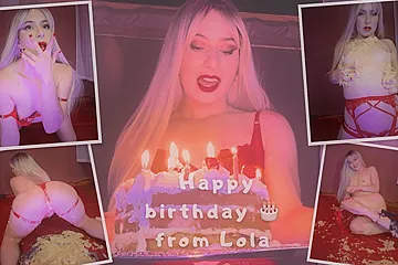 Happy Birthday With Ms Riot, Lola Hot And Hot Lola - porn video