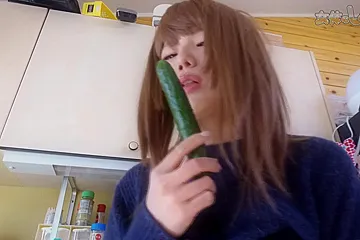 Fresh Vegetables Masturbation. - Fetish Japanese Video - porn video