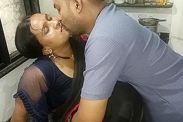 Real Married Indian Couple Hardcore Sex In Kitchen - porn video