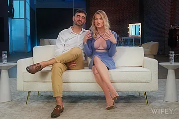 Sammm And Alex - Tiny Hotwife Devours Monster Bbc - Sammm Next Door - porn video