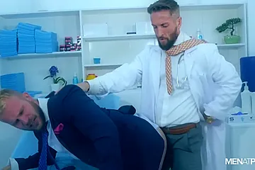 Doctor Nick, Nick North And Malek Tobias - Malek Gets Fucked By His Doctor - porn video