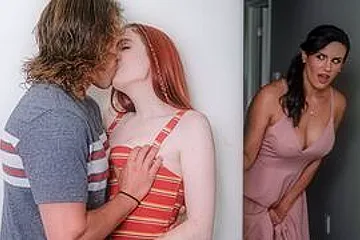 Horny Girlfriend S Hot Stepmom To Be Involved As Well With Aria Carson And Penney Play - porn video