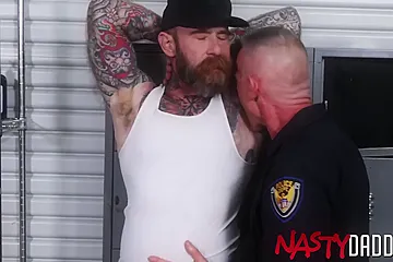 Hairy Dilf Barebacks Hunk Mike Gerle - Jack Dixon - porn video
