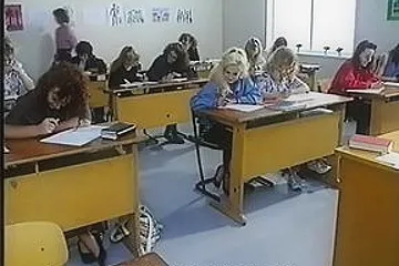 Beasts On The School Bench (1995) - Philippe Soine, Anja Rochus And Gisela Kunz (18+) - porn video
