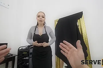 New Barbershop Service (12-09-2023) Hardcore Bigtits Pov Roleplay Iluvy - Sofia Rae - porn video