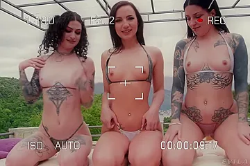 Lydia Black, Morea Black And Kristy Black - Lydia, Kristy & Morea Ass-gaping 3-way - porn video