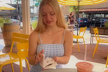 Kylie Shay - Blonde With Bubble Butt Beautiful Newcomer Pov Boob Play - porn video