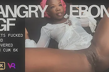 Angry Ebony Girlfriend Gets Fucked And Covered With Amelia Star - porn video