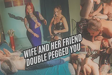 Alec Hardy, Kinuski Kakku And Sabien Demonia In Double Pegged - Careful What You Wish For - porn video