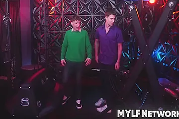 Athena Andersonrion King, Rion King And Jason Pierce - Kaylas Kink Academy - Stepmom Teaches Stepsons How To Please A Woman - porn video