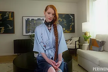 Perv-mom And Erin Everheart In Go All The Way Blindfolded, Bound, Thirsty For Cum - porn video