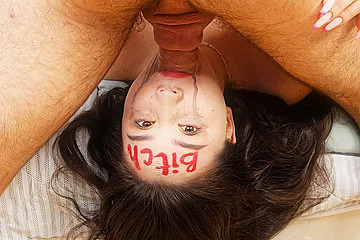 chubby teen rough big dick face fucked (18+) - porn video