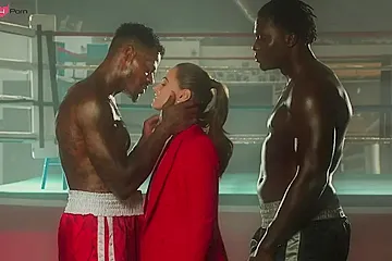 Tori Black, Jason Luv And Louie Smalls - Threeway Frenzy Gets Oily And Dominated By Two Big Dicks - porn video