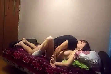 Real Authentic Sex Tape With A Homemade Amateur Young Couple And Their Multiple Orgasms (18+) - porn video
