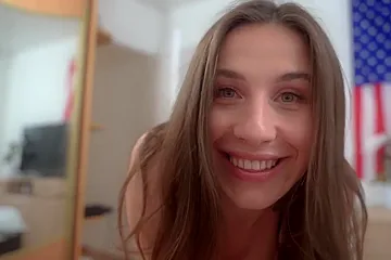 Dick For Lily - Cutie Polishes My Meat & Takes Cum In Her Mouth Oral Creampie - porn video