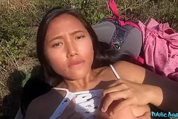 May Thai In Sexy Asian Babe Called Trades Her Pussy For Money - porn video